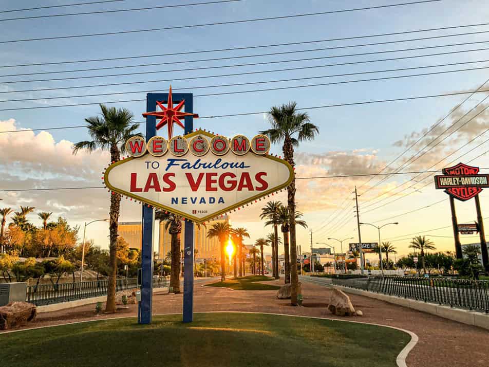 most accessible cities - The Most Accessible Cities in the World Welcome to Las Vegas sign.